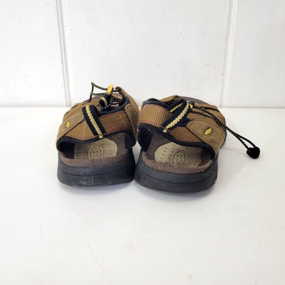 Keen Brown Open-Toe Sandals With Adjustable Bungee Cord Men's Size 12 - Picture 6 of 6